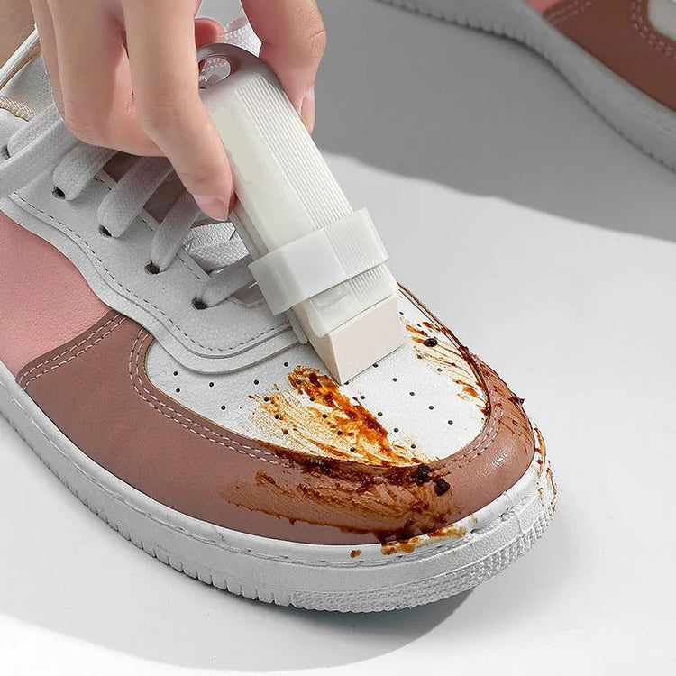 Puissante gomme magique anti-calcaire, antirouille, anti-taches, idéale pour la cuisine, la salle de bain, les intérieurs de voiture, les chaussures et bien plus! Véritablement efficace et magique ! La livraison est offerte !