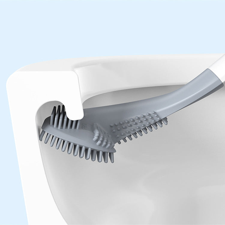 Brosse WC en silicone avec tête de golf, ingénieuse, pratique, hygiénique, design moderne, pour un nettoyage immaculé. La livraison est offerte!