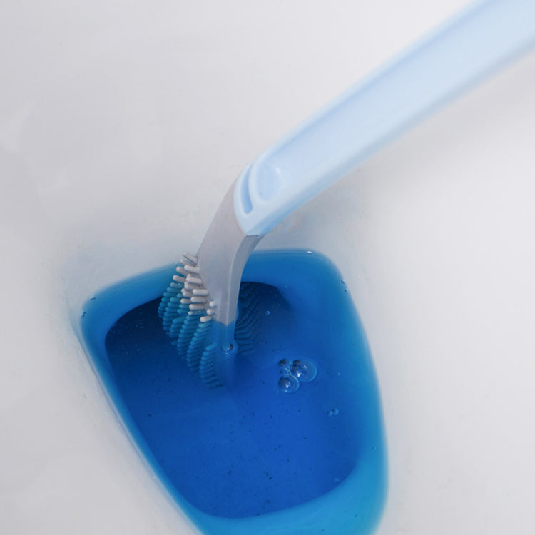 Brosse WC en silicone avec tête de golf, ingénieuse, pratique, hygiénique, design moderne, pour un nettoyage immaculé. La livraison est offerte!