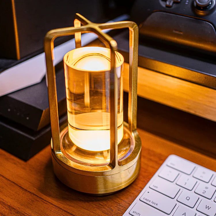 Magnifique lampe de table rechargeable 2000mAh - lampe de chevet, lumière d'ambiance tactile, USB, chambre, salon, jardin, terrasse, camping, etc. La livraison prioritaire est offerte !
