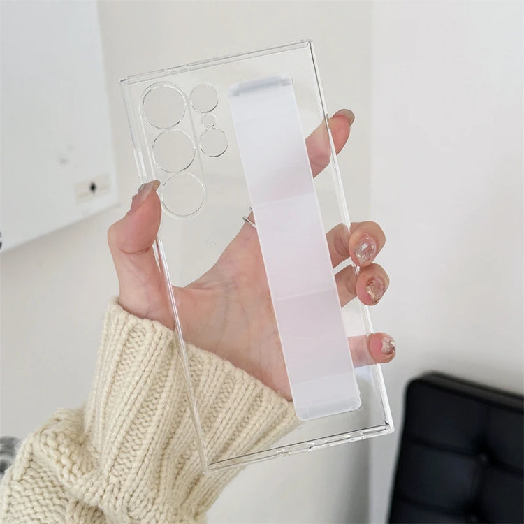 Coque de protection avec ganse intégrée pour Samsung Galaxy – Antichoc, prise en main sécurisée, design élégant, compatible avec les Galaxy S23 à S25. Livraison prioritaire offerte !