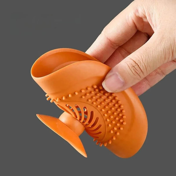 Bouchon magique en silicone pour évier et douche, attrape cheveux, couvercle de vidange, anti-odeur et étanchéité parfaite. La livraison est offerte !