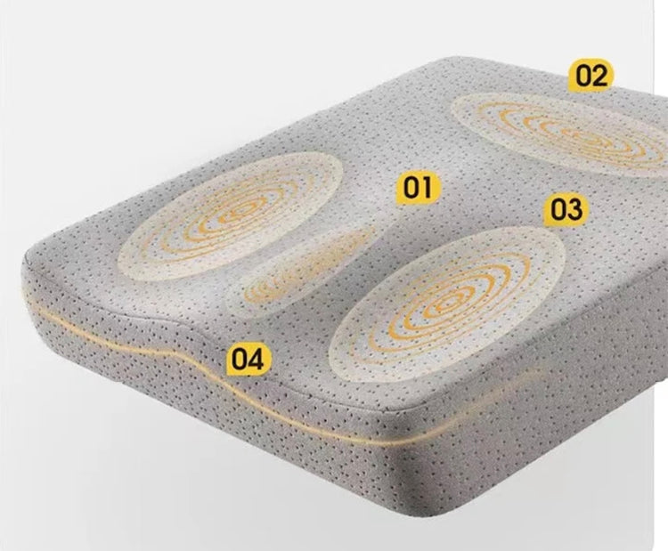 Coussin ergonomique en mousse à mémoire de forme, 6cm d'épaisseur, soulagement de la pression des hanches et du dos, tissu respirant, rebond lent, antidérapant et housse lavable. La livraison prioritaire est offerte !