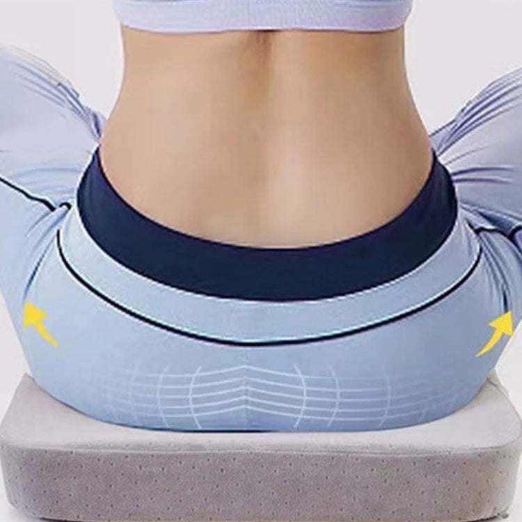 Coussin ergonomique en mousse à mémoire de forme, 6cm d'épaisseur, soulagement de la pression des hanches et du dos, tissu respirant, rebond lent, antidérapant et housse lavable. La livraison prioritaire est offerte !