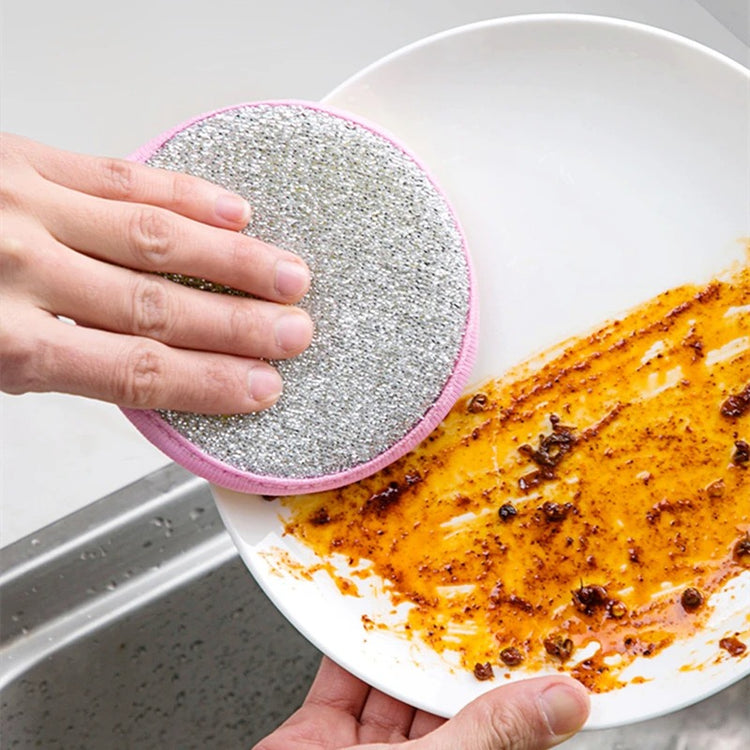 Merveilleuses éponges magiques en microfibre de bambou, maintenant plus grandes et plus épaisses. Double-faces, réutilisables, durables, économiques et écologiques. La livraison prioritaire est offerte !