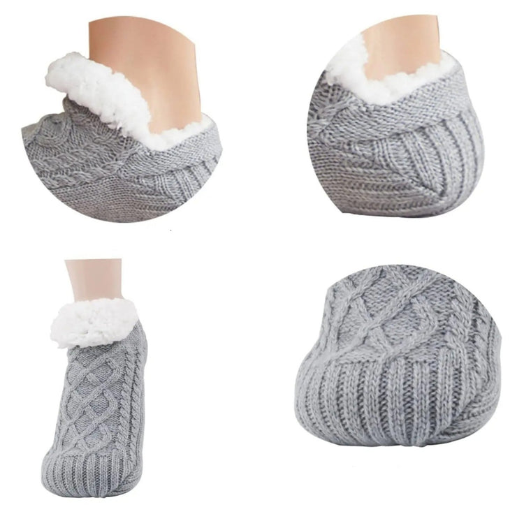 Magnifiques chaussettes thermiques antidérapantes pour l'intérieur. Fini les pieds gelés et inconfortables. Un indispensable pour un hiver douillet et sain. Qualité Premium. Produit coup de coeur. La livraison est offerte!