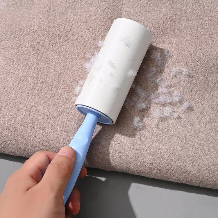 Rouleau adhésif déchirable – Élimine les poils d’animaux, la poussière et les peluches sur vêtements, tapis et tissus – recharges remplaçables. Livraison prioritaire offerte !