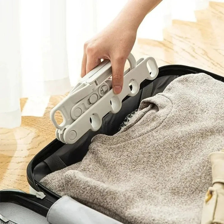 Ingénieux support magique de séchage et rangement à 5 crochets, cintre multifonction, ultra solide et robuste jusqu’à 4 kg, gain de place – Idéal pour sécher le linge à l’intérieur les jours de pluie ou de froid, support Premium. Livraison offerte !