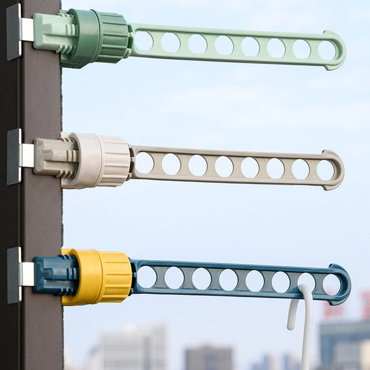 Ingénieux support de séchage à 8 espaces, portable et robuste, solide base en acier, pour porte, fenêtre, balcon, buanderie, salle de bain, voyages, et bien plus!