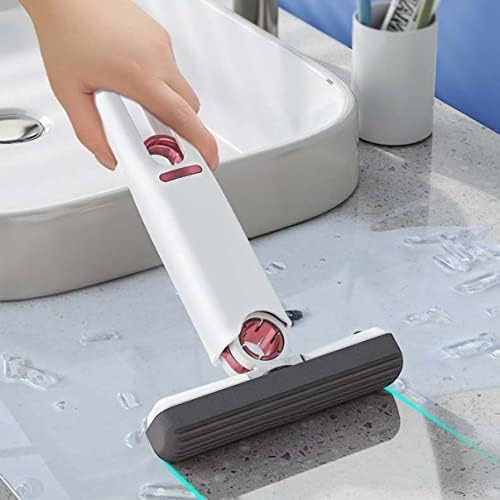 Mini serpillière portative, très absorbante, essorage en toute simplicité. Pour la cuisine, salle de bain, fenêtres, miroirs et bien plus. Tellement pratique ! La livraison est offerte !