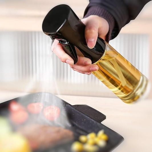 Spray d’huile de cuisine 300ml – vaporisateur multifonction à brume fine pour répartition homogène, contrôle précis de l’huile, grande capacité, design ergonomique et facile à nettoyer. La livraison prioritaire est offerte !