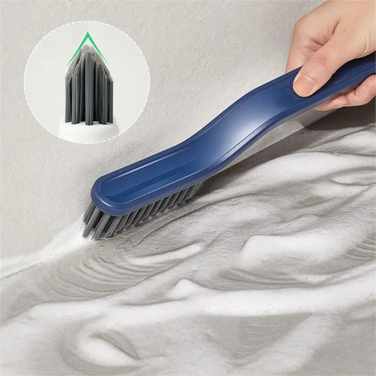 Grande brosse à poils durs en forme de V pour rainures, assure une propreté impeccable de tous les joints de votre salle de bains et cuisine. Pince incluse dans la poignée. Produit coup de coeur. La livraison est offerte !