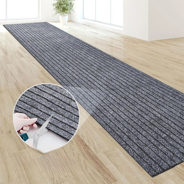 Paillasson d’hiver imperméable pour entrée intérieure et extérieure, antidérapant, robuste, ultra-absorbant, découpe libre, facile à nettoyer, retient eau boue neige et saletés. Livraison offerte !