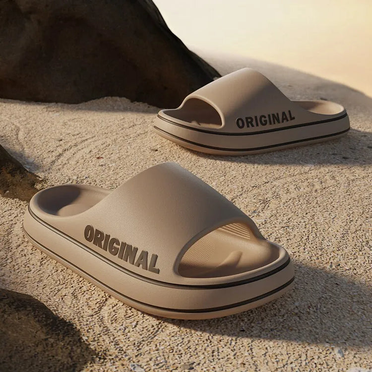 Sandales ORIGINAL - sandales de plage, semelle épaisse, antidérapantes, sandales d'été pour couples. La livraison prioritaire est offerte !