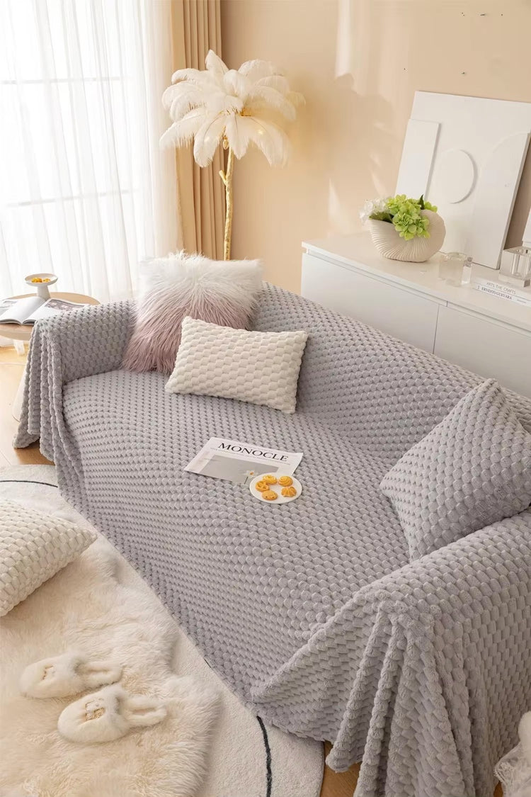 Magnifique jeté de canapé ou jeté de lit, style décontracté, collection automne-hiver, housse de canapé universelle, pour un confort ultra douillet et une ambiance chaleureuse. Qualité Premium. La livraison est offerte !