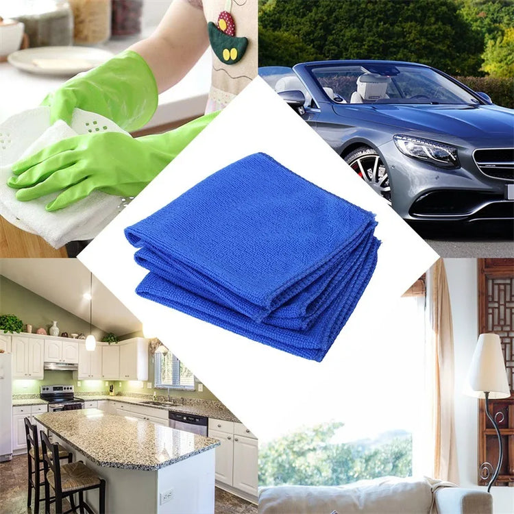 Serviettes en microfibre pour voiture - chiffons de séchage, chiffons de nettoyage ménager, chiffons de polissage pour auto, outils de nettoyage pour la maison. La livraison prioritaire est offerte !