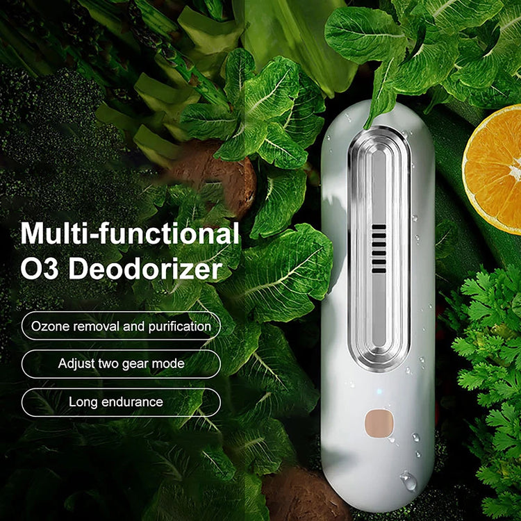 Refrigerator Deodorizer Air Purifier Refrigerator Deodorizer Food Shelf Life Extender Remove Smoke Pet Toilet Odor Car Wardrobe