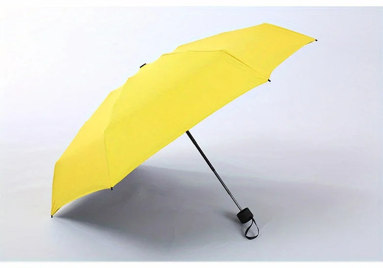 Small Folding Umbrella Rain Women Gift Men Mini Pocket Parasol Girls Anti-UV Waterproof Portable Travel