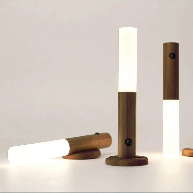 Ingénieuse veilleuse magnétique rechargeable avec détecteur de mouvement - Installation sans perçage - Lumière LED douce et apaisante  - Design élégant, amovible et polyvalent. La livraison prioritaire est offerte !