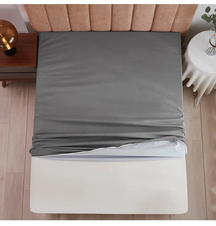 Protège-matelas complet à 6 côtés fermés avec fermeture éclair, 100% imperméable, respirant, antibactérien, anti-poussière, anti-acariens. Protège-matelas Premium. La livraison prioritaire est offerte !