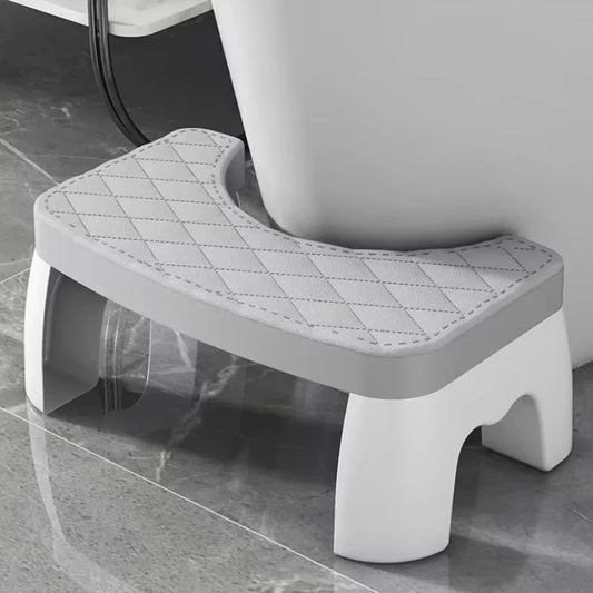 Essentiel tabouret de toilette amovible antidérapant - Favorise l'hygiène et le confort, accessoire de salle de bain portable. La livraison prioritaire est offerte !