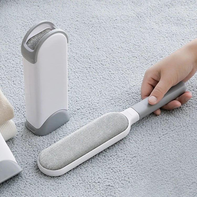 Fabuleuse brosse magique anti-poils, double-face, éliminateur de poils d'animaux, réutilisable. Socle ingénieux de nettoyage. Qualité Premium. La livraison est offerte!