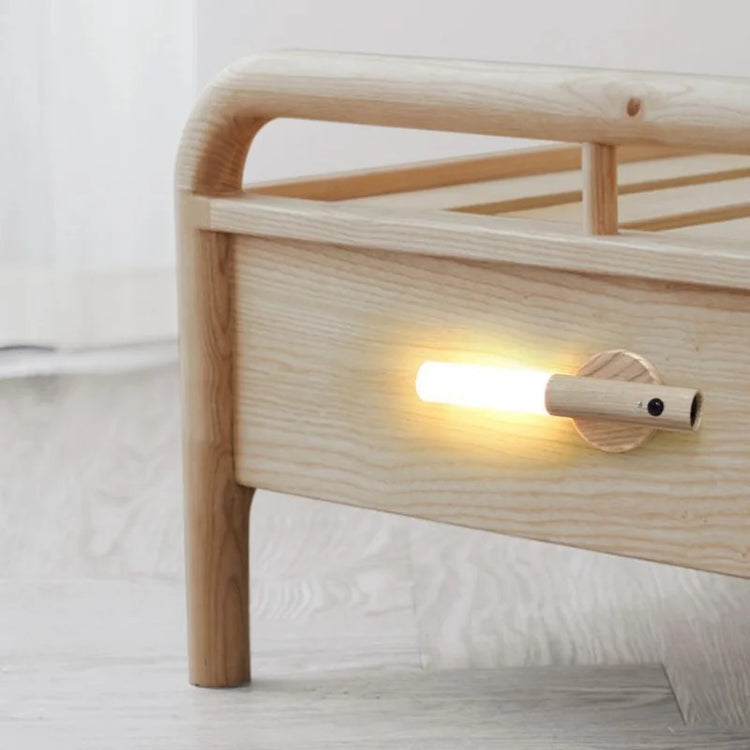 Ingénieuse veilleuse magnétique rechargeable avec détecteur de mouvement - Installation sans perçage - Lumière LED douce et apaisante  - Design élégant, amovible et polyvalent. La livraison prioritaire est offerte !