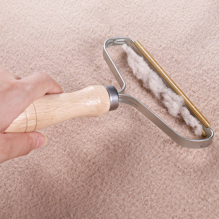 Fabuleuse brosse magique anti-poils, anti-bouloche, double face en cuivre, haute qualité, réutilisable, anti-peluche pour manteaux, tapis, canapés. Sert également de brosse anti-poils d'animaux, technologie éprouvée.